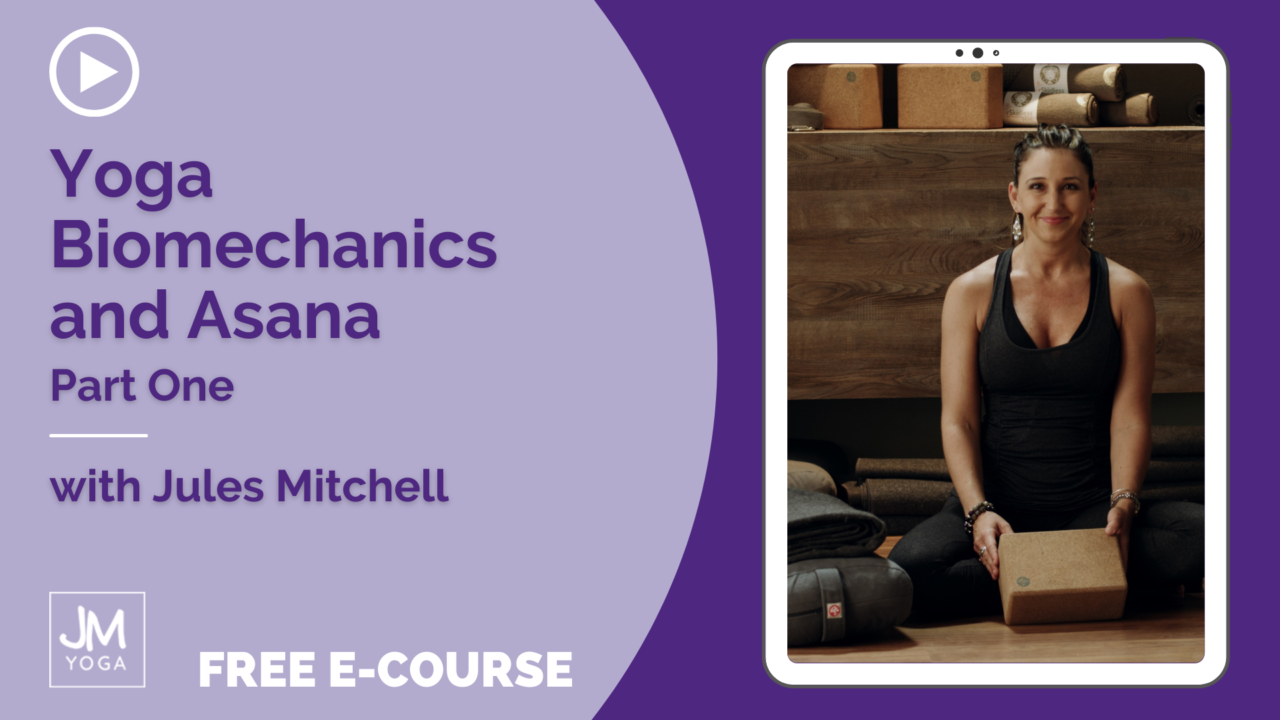 Yoga Biomechanics And Asana - Part One - Free E-Course - Jules Mitchell ...