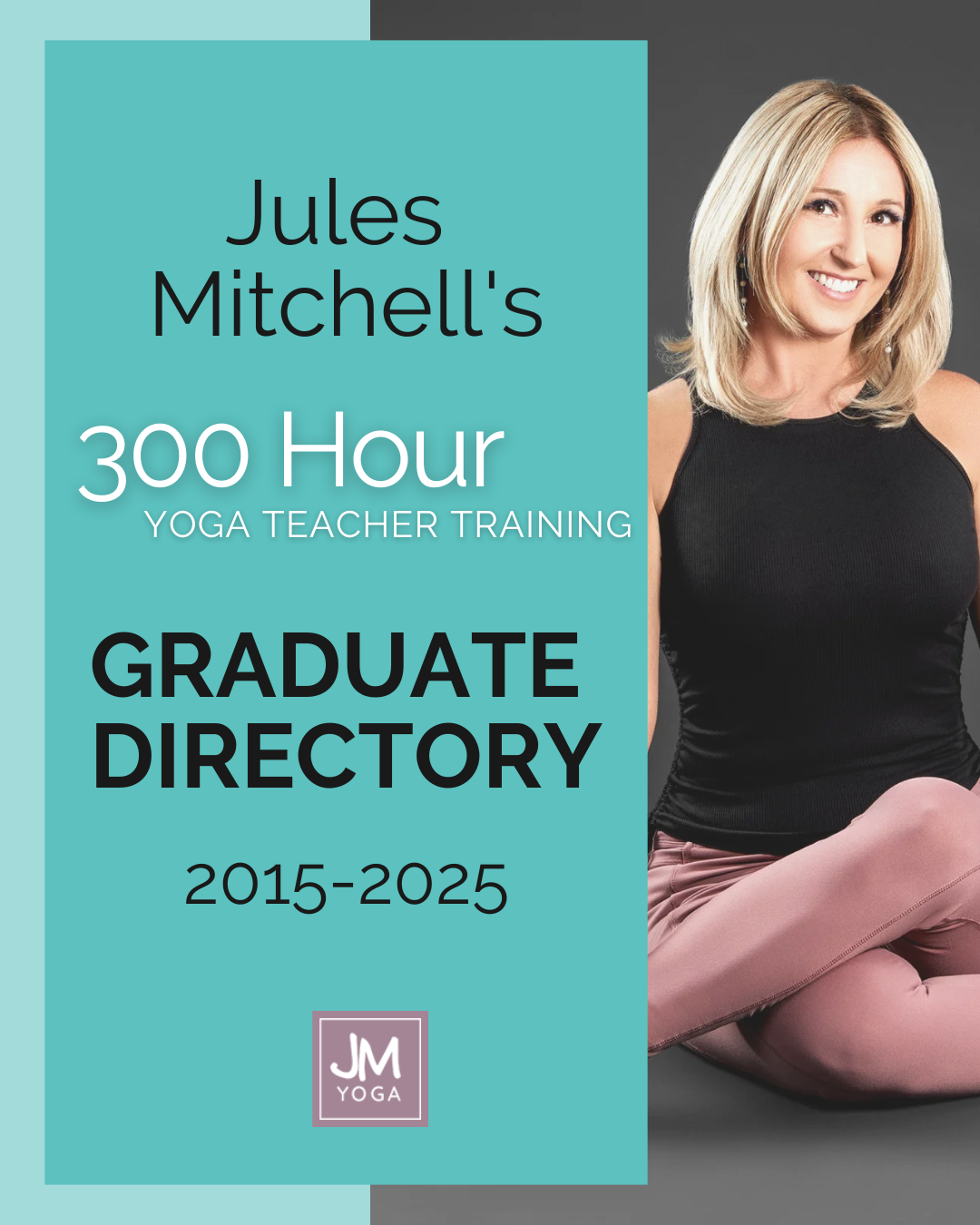 Jules Mitchell's list of 300hr YTT graduates